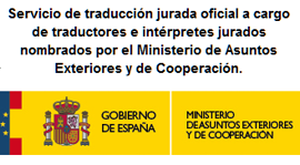 Le enviamos la traducción jurada de italiano a su domicilio en Almedíjar